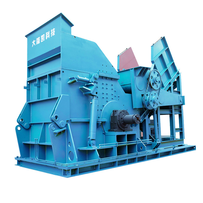 Crushing Metal Shredder Machine / Hydraulic Scrap Metal Grinder