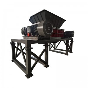 X1660-30 Scrap Metal Double Shaft Cardboard Shredder Wood Crusher Machine