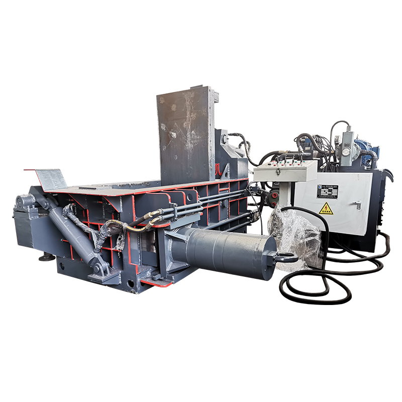 125 Ton Automatic Metal Scrap Hydraulic Baling Press Machine