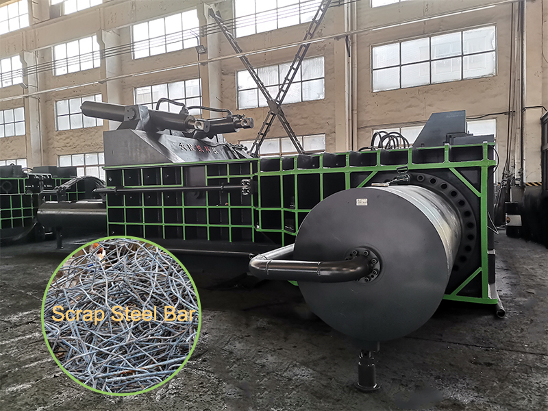 Video of Y81-1500 Scrap Metal Baler Machine