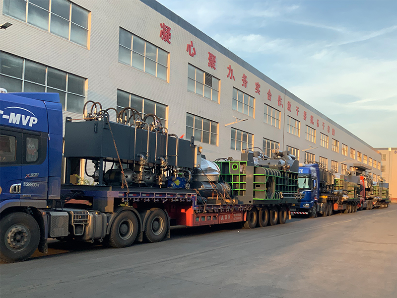 Three Sets Of Y81-630 Metal Balers Shipped To Thailand
