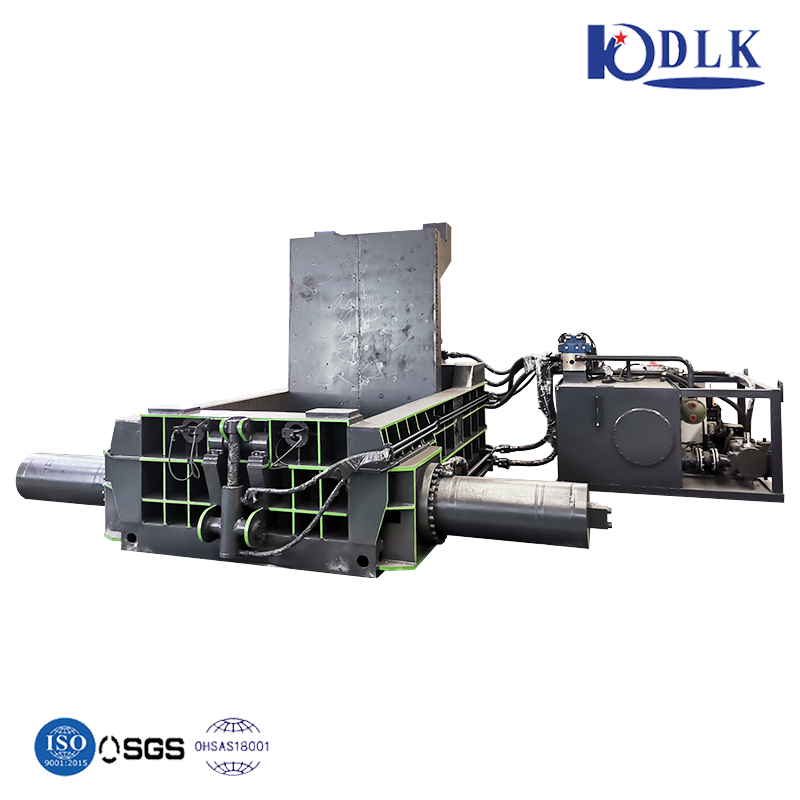 Hydraulic Waste Metal Baling Press Machine With Automatic PLC Control