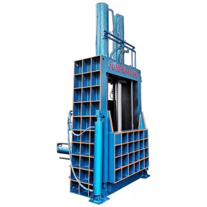 Hydraulic Vertical Waste Cardboard Baler Press Machine